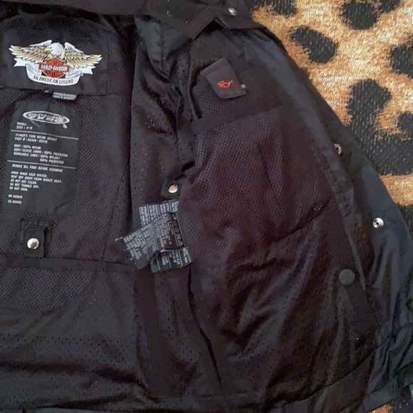 Harley Davidson Women's FXRG motorcycle Riding Jacket size 4-6 - Picture 15 of 16